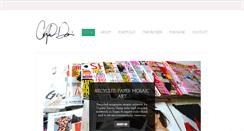 Desktop Screenshot of crystaldavispapermosaics.com